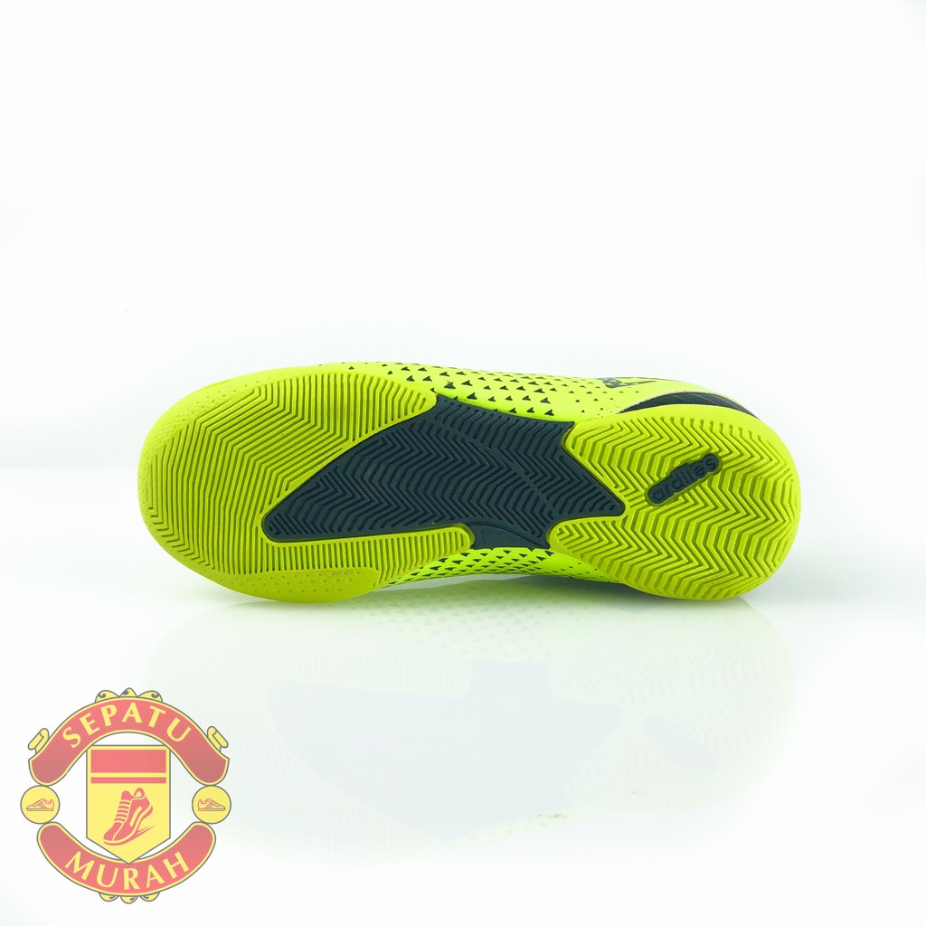 Sepatu Futsal Ardiles Mission - Hijau Citron/Hitam