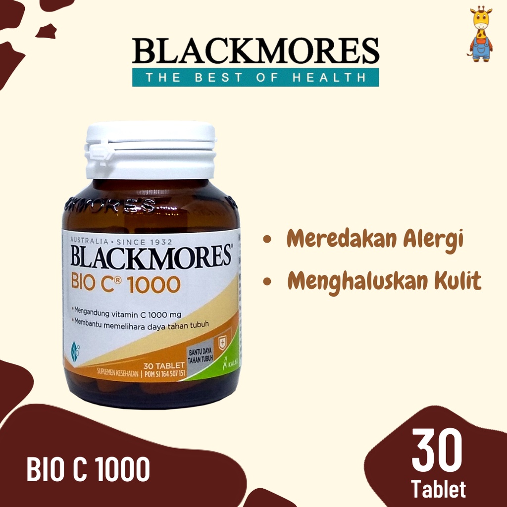 Blackmores Bio C 1000mg 30 Tablet / 90 Tablet