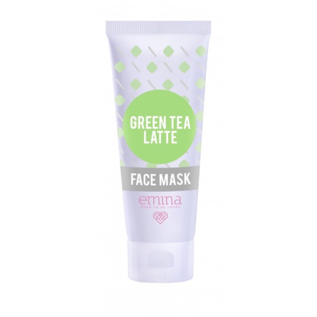 Emina Green Tea Latte Face Mask | Shopee Indonesia