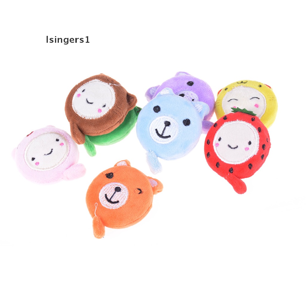 (lsingers1) Meteran Jahit Retractable Mini 150cm 60 &quot;Motif Kartun Bahan Plush