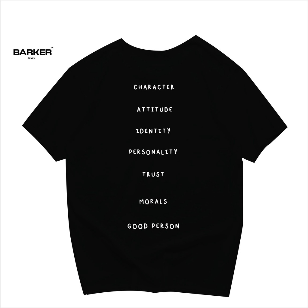 Tshirt Baju Kaos Distro Barker seven SEVEN THEORI / Kaos Distro Pria Wanita