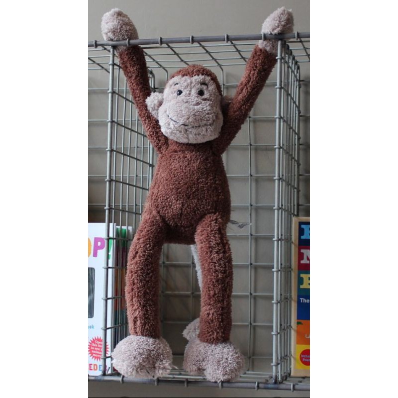 Boneka Monyet / Boneka Monkey/ Kado Anak Cowok /Jellycat Slackajack Monkey