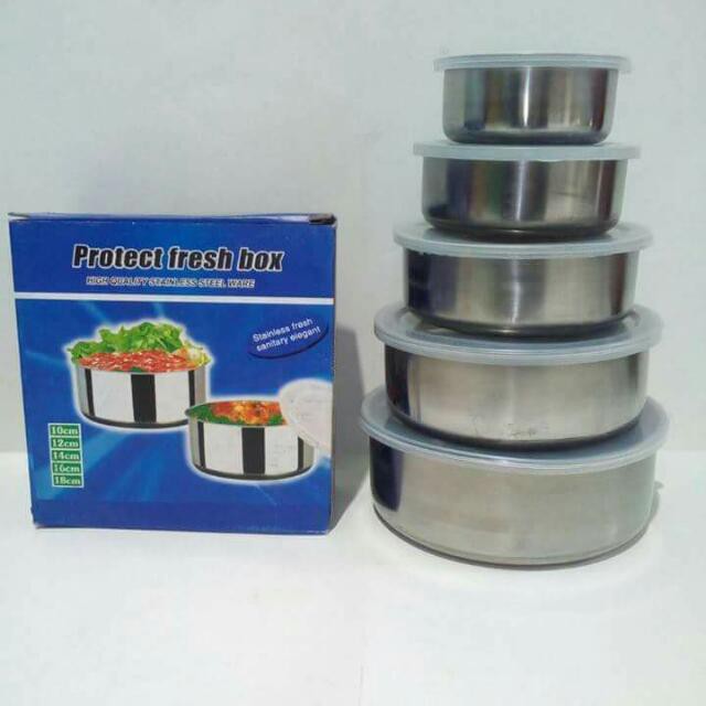 Rantang Susun Panci Susun 5 Stainless Steel