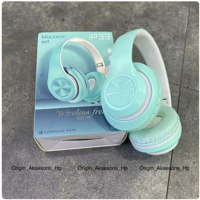 Headphone Bluetooth Bando inpods Macaron P33 / Headset Inpods Macaron SC