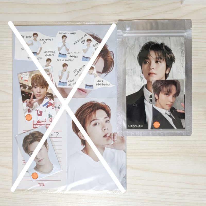4x6 Photo + Photo Card Set Universe Let's Play Ball Haechan