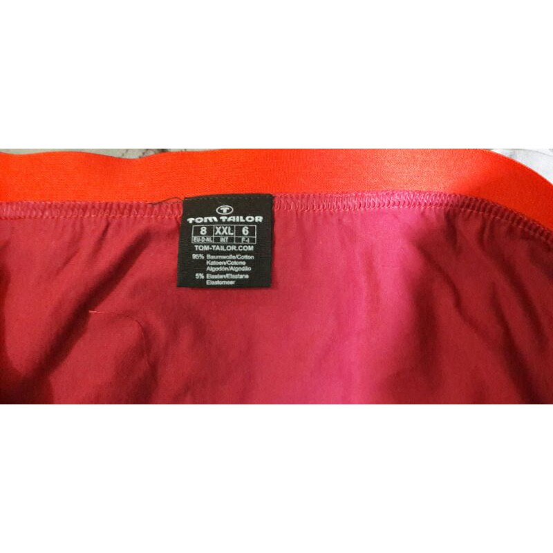 Boxer PriaT*om Tailor Men Boxer Short Stretch (Paket Isi 3 Pcs ) Original Branded