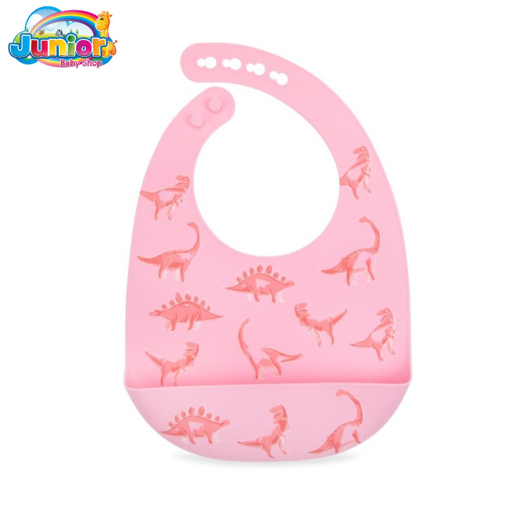 Nuby Silicone BIb Print