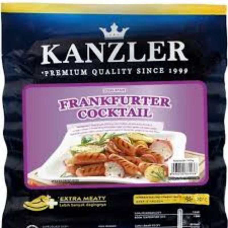 

Sosis Kanzler Frankfurter Cocktail 500 gram Murah