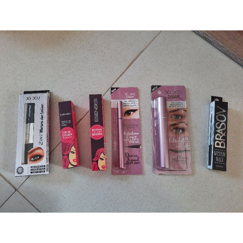 XIU XIU Mascara dan Eyeliner Pen Waterproof