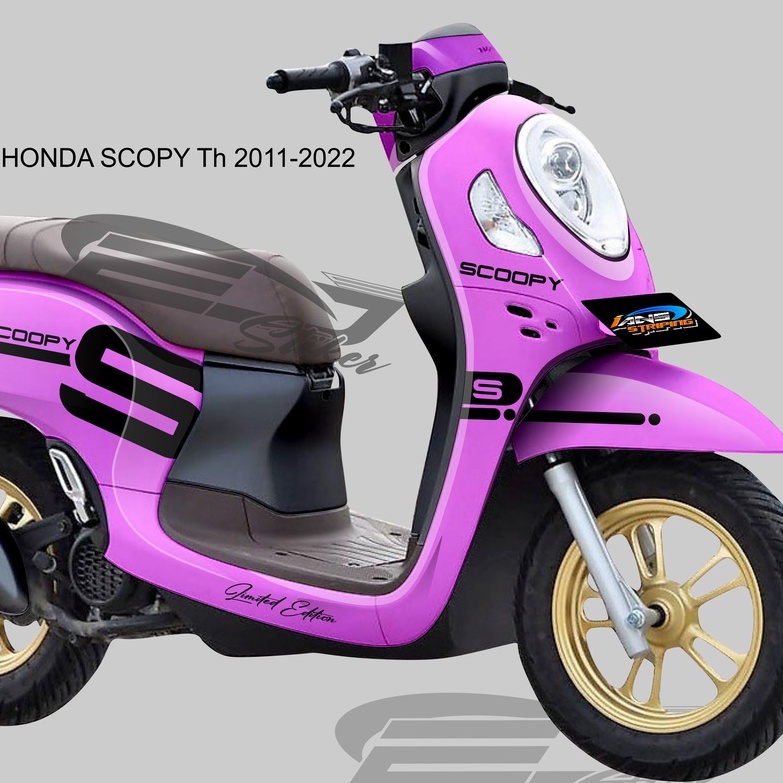 DECAL STICKER SCOOPY 2021 2022 FULL BODY / STIKER SCOOPY WARNA CANTIK / DECAL SCOOPY TERBARU