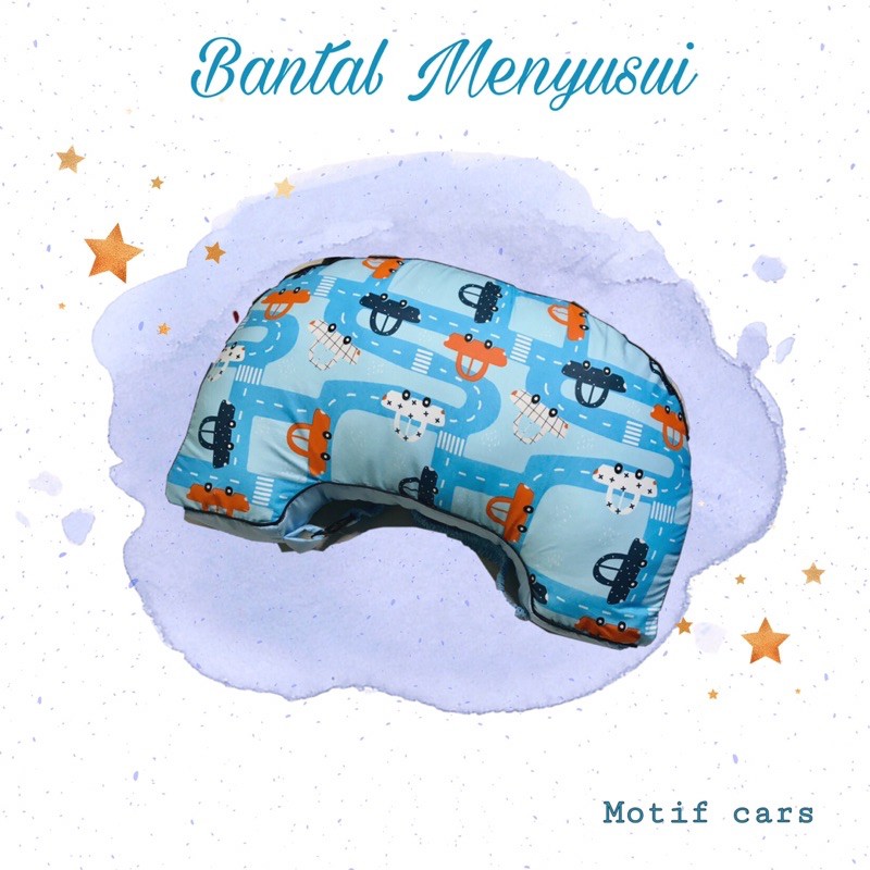 Bantal Menyusui Bansui Katun Grade A ada pengait bisa untuk over size ibu