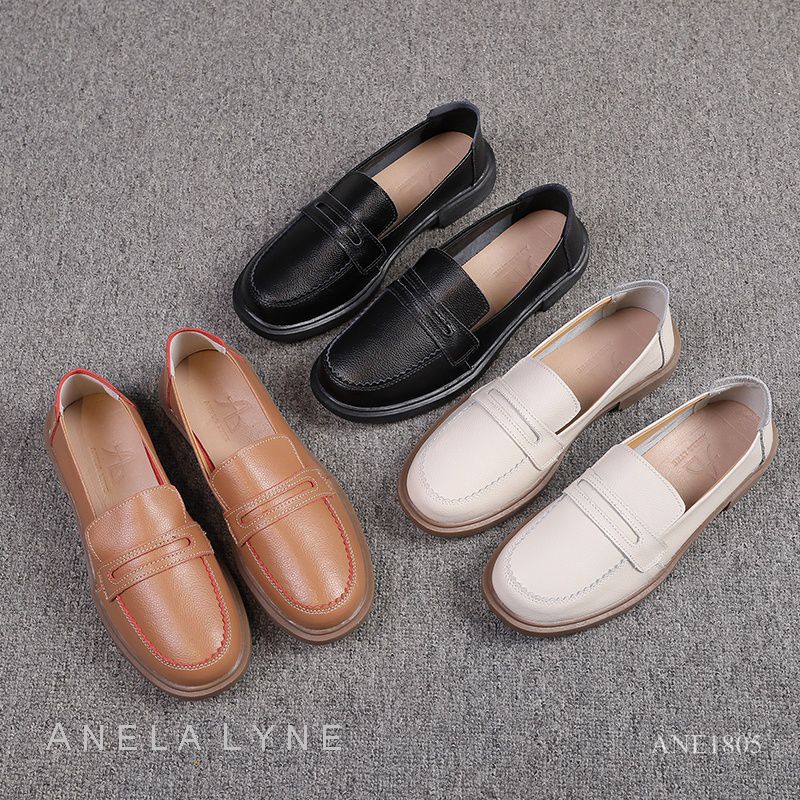 ANELA LYNE FLAT LOAFERS SHOES NYAMAN DANNA ANE 1805 ORIGINAL