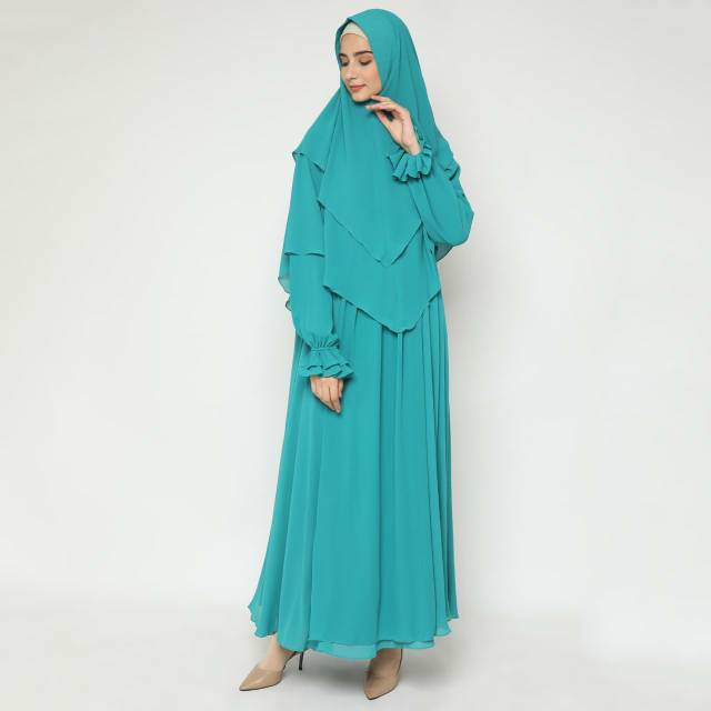 Gamis ceruty/gamis syar'i humaira