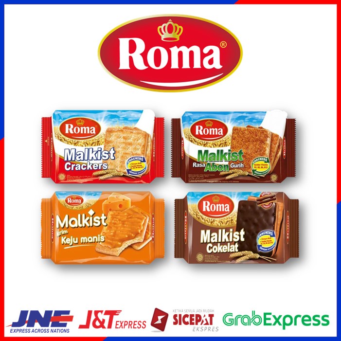 

MALKIST ROMA MALKIST ABON CRACKERS COKLAT 135 gr