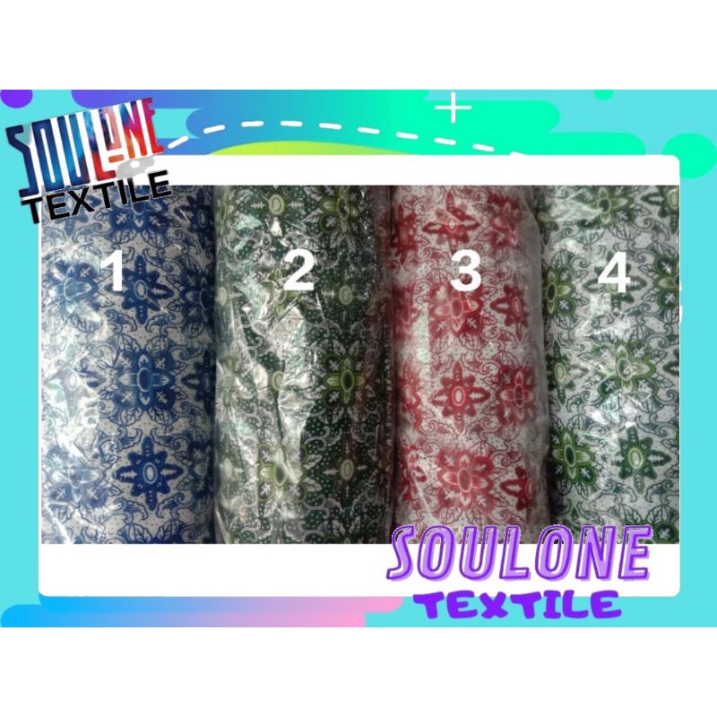 batik seragam sekolah meteran / seragam siswa