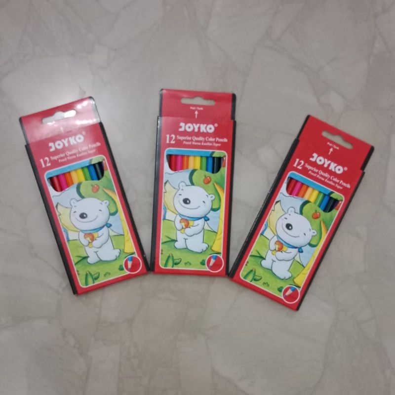 

PENSIL WARNA JOYKO 12 WARNA PANJANG