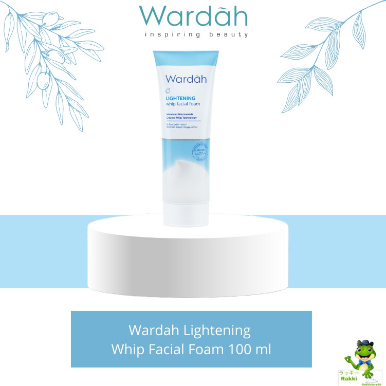 ❣️Rakkistore99❣️Wardah Lightening Whip Facial Foam 50ml/100ml (100% Original)