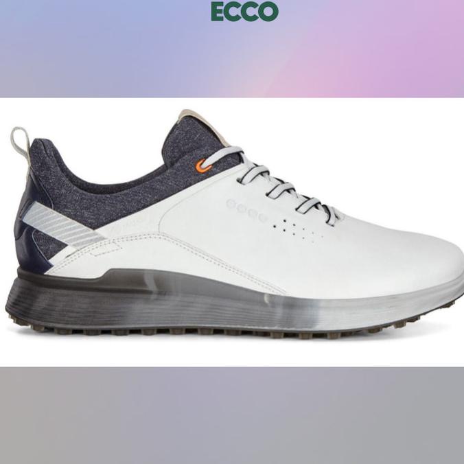 Sepatu Golf Pria Ecco Ecco Men'S S-Three Spikeless Original