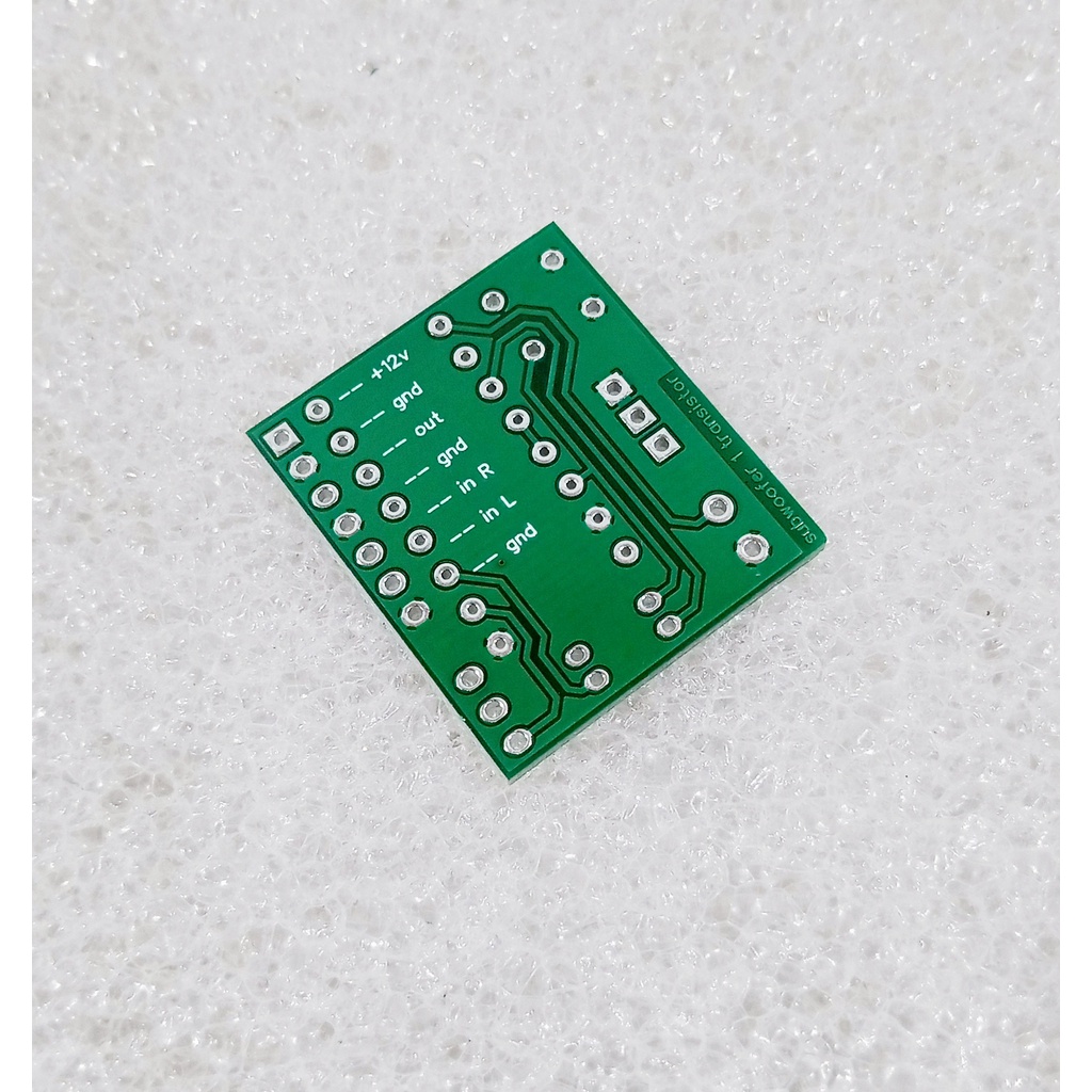 PCB Filter Subwoofer 1 Transistor