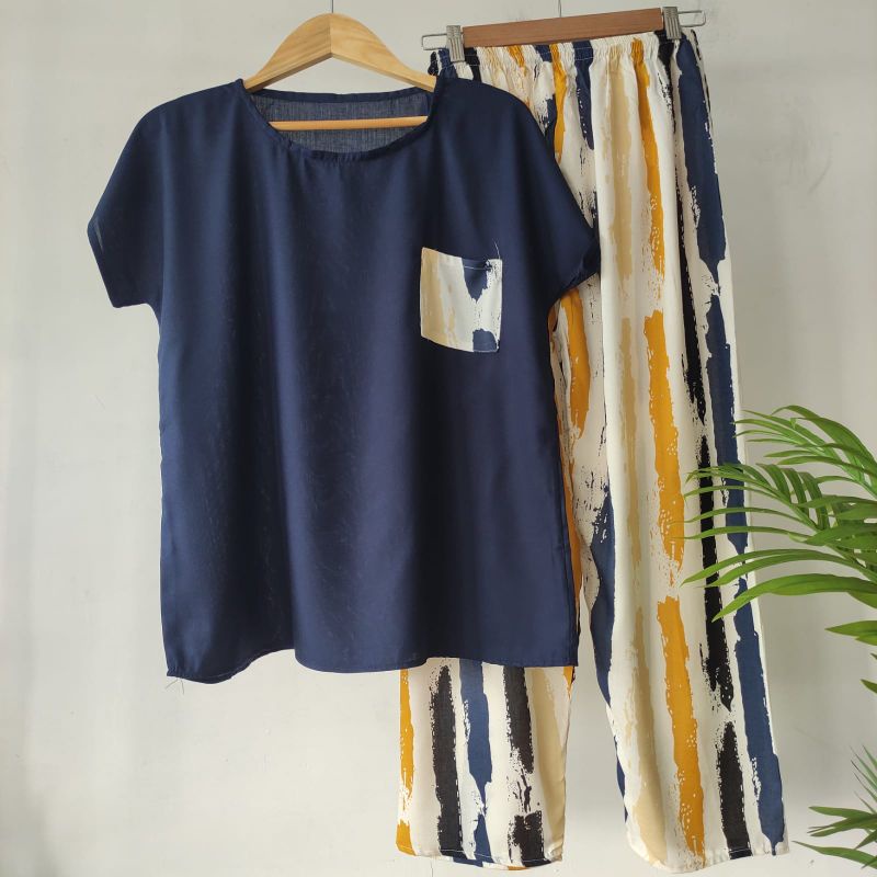 BABYDOLL RAYON PANJANG| BABYDOLL MURAH | BAJU RUMAHAN-Panjang 36