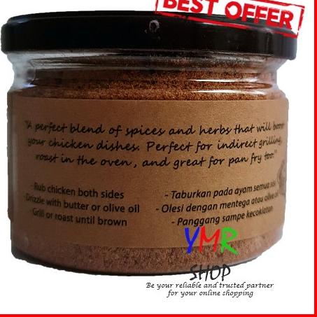 

CODE5b5Ap--Jay's Jays Grill Master Bumbu Ayam Chicken / Ribs / Steak Seafood Magic Rub 70Gr