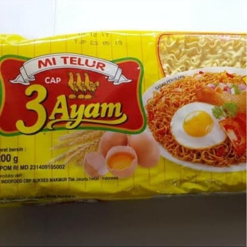 

Mie Telur Cap 3 Ayam