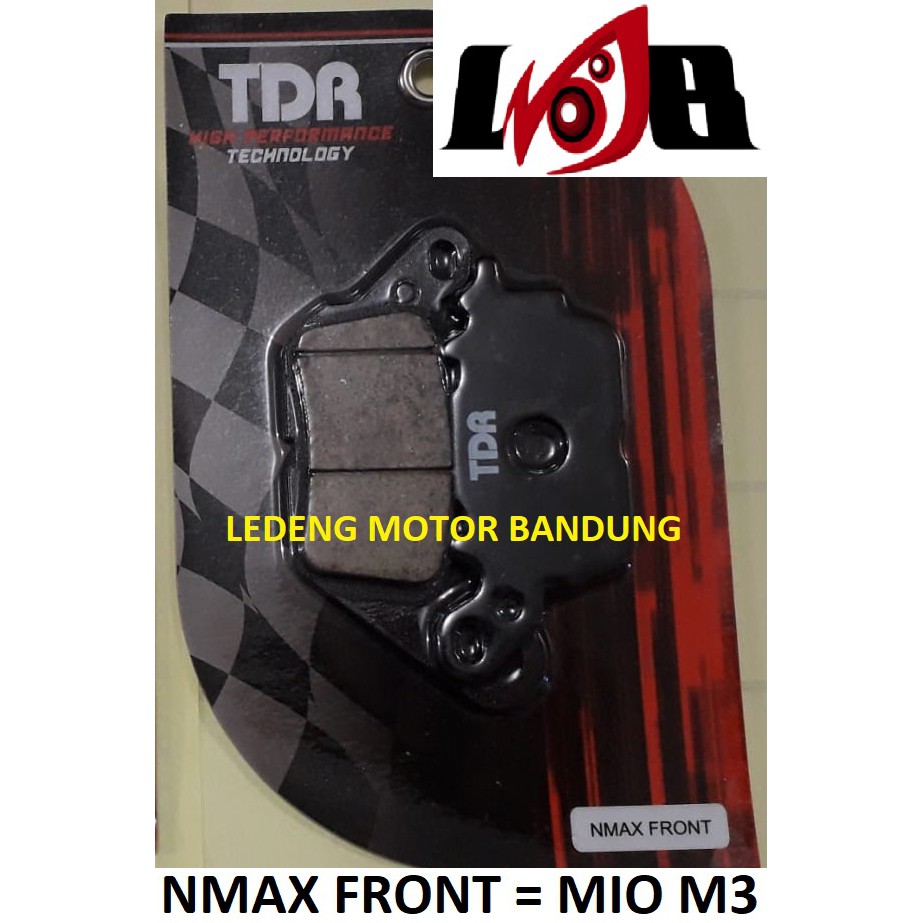 TDR Disc Pad M3 Mio 125 MX King Nmax Front Kampas Rem Cakram Black Series