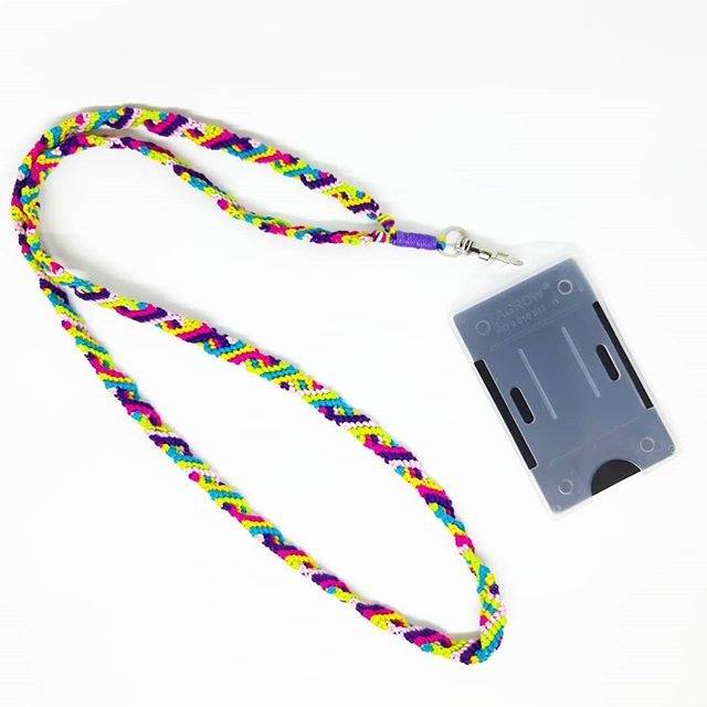 

HANDMADE MACRAME LANYARD