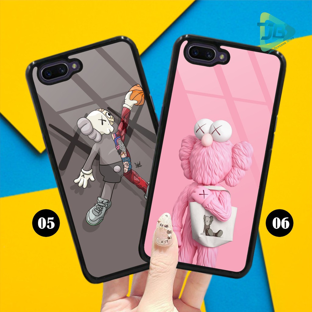 HARDCASE 2D GLOSSY KAWS OPPO VIVO XIAOMI SAMSUNG REALME IPHONE ALL TYPE JB4677