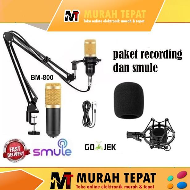 Paket hemat Taffware MIc Microphone Condenser - BM800 - BM-800 bm 800 .
