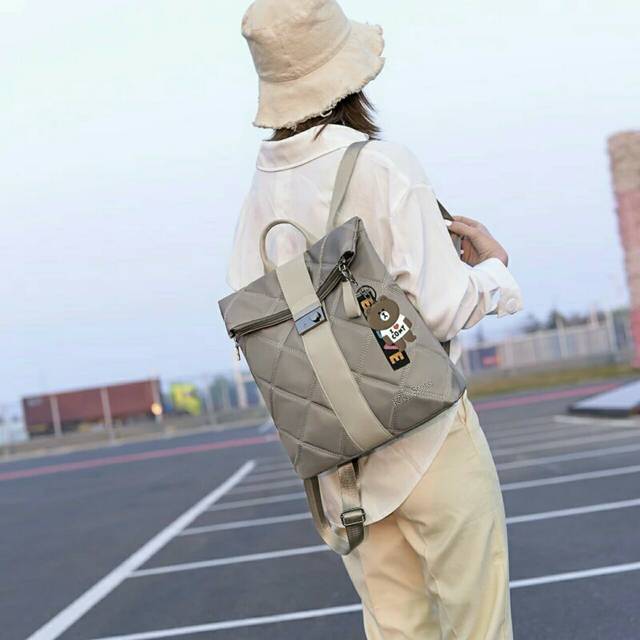 RANSEL WANITA BURBERRY TYPE JC TW 9332 8802 GC Tas Wanita Ransel P GAYA BARU KERJA CEWEK SANTAI P1D3