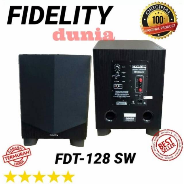 Ds Subwoofer FIDELITY FDT 128 SW - 12 inch