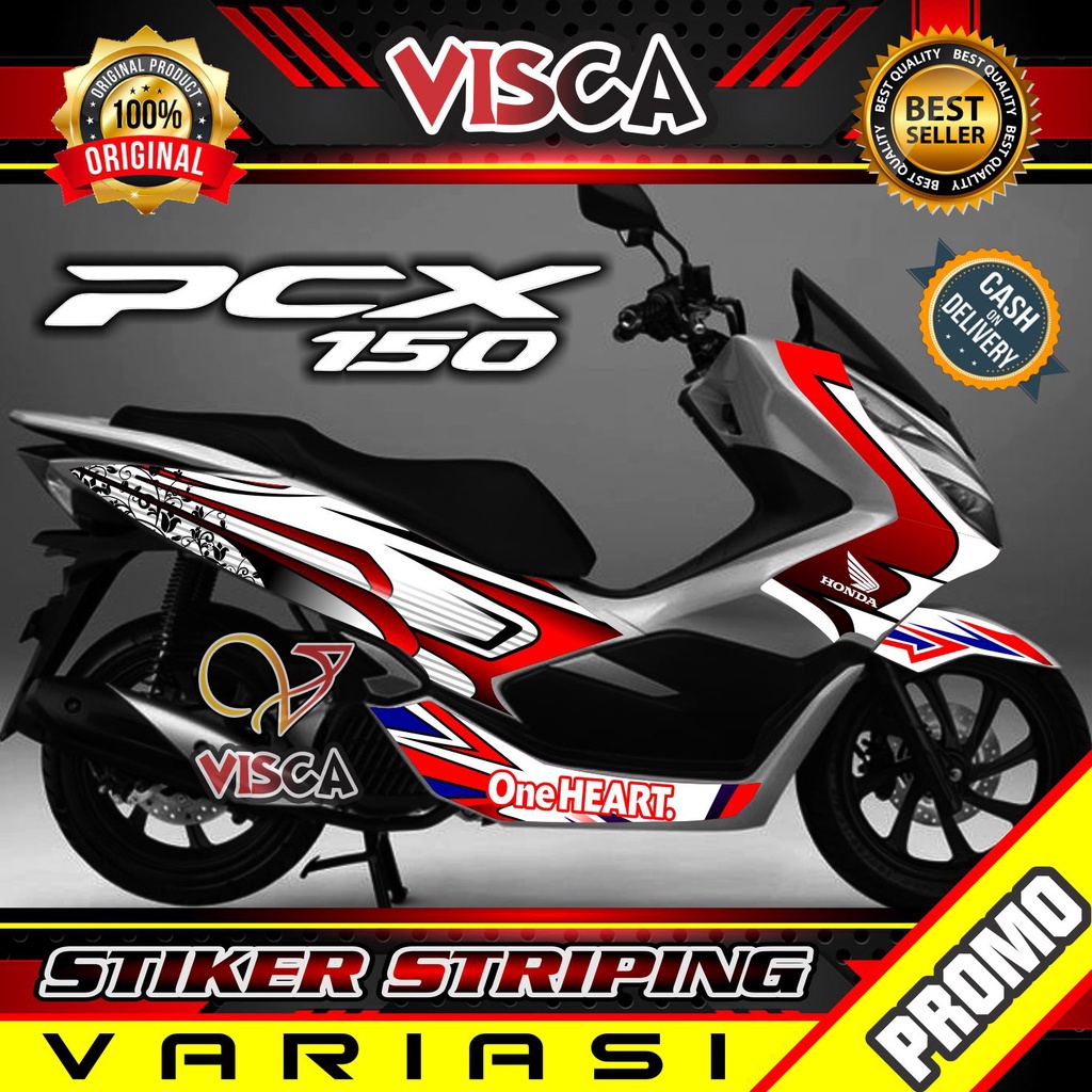 Jual Striping Pcx 150 2019 - Sticker Striping Variasi Lis Pcx 150 2019