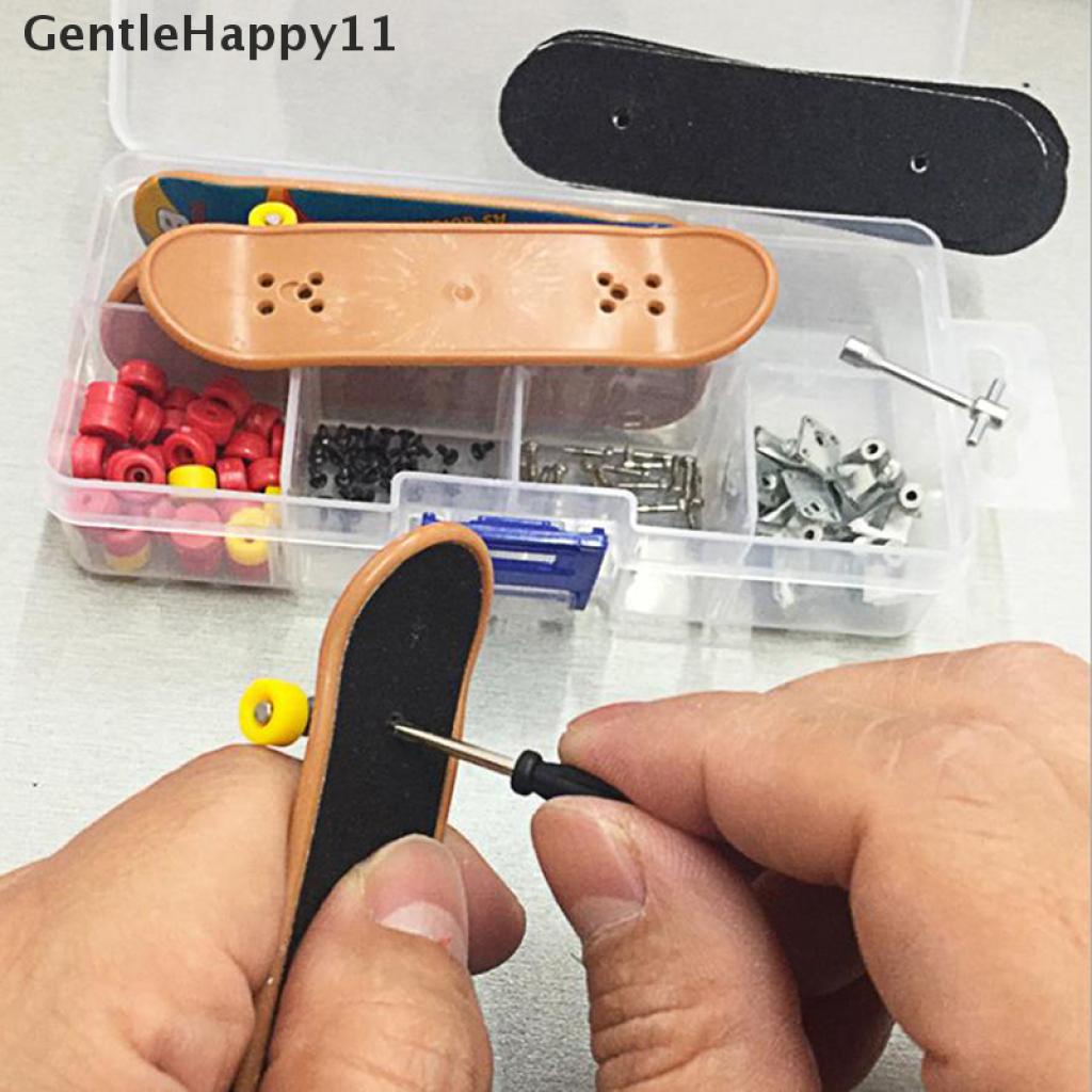 Gentlehappy Mini Finger Skating Board Table Game Mainan Anak Jari Fingerboard Scooter