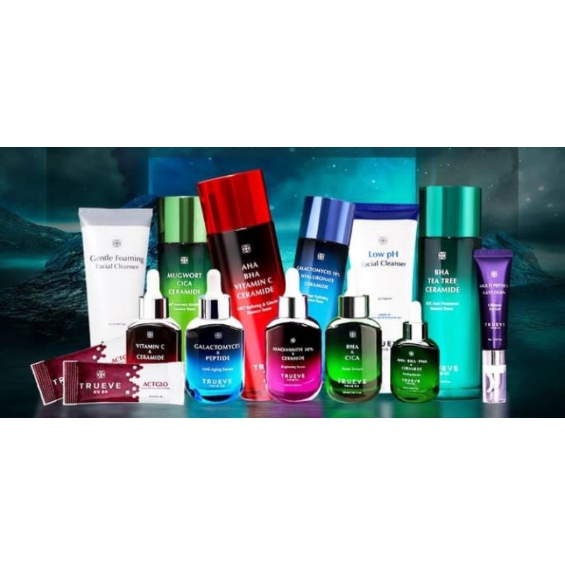 (Clearence Sale) Trueve Luminous Dark Spot Brightening Serum, Acne serum, BHA Aha Serum, Niacinemide 10% serum ,Toner, Moisturizer