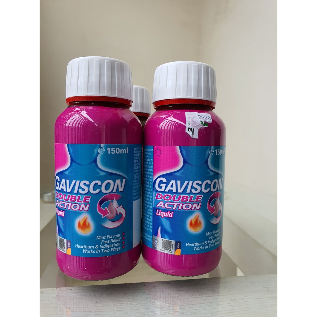 Gaviscon double action Liquid 150 ml Original 100%