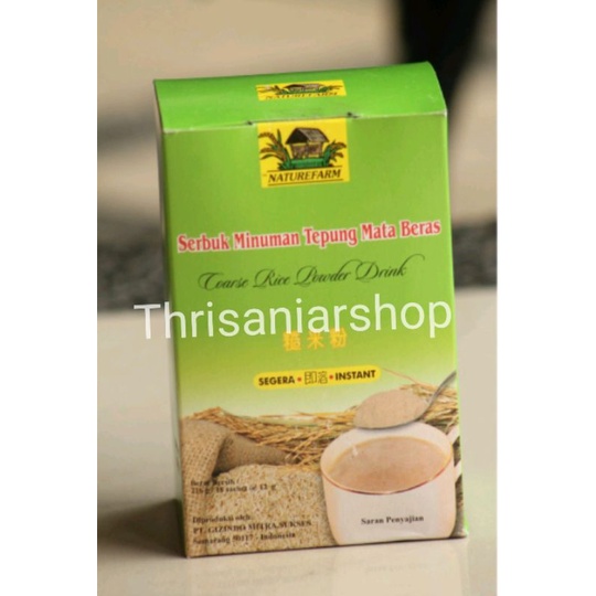 

Serbuk MinumanTepung Mata Beras (Coarse Rice Powder Drink)/ Oatmeal,mencegah masalah pencernaan @ 216 gr (sachet)