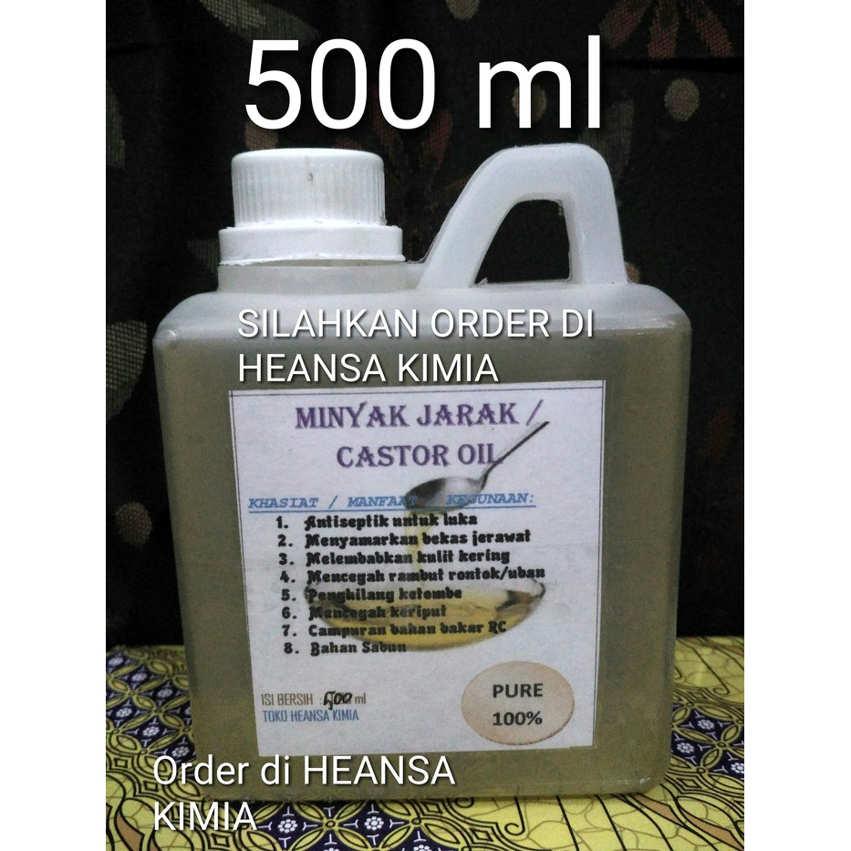 MINYAK JARAK - CASTOR OIL 500ml