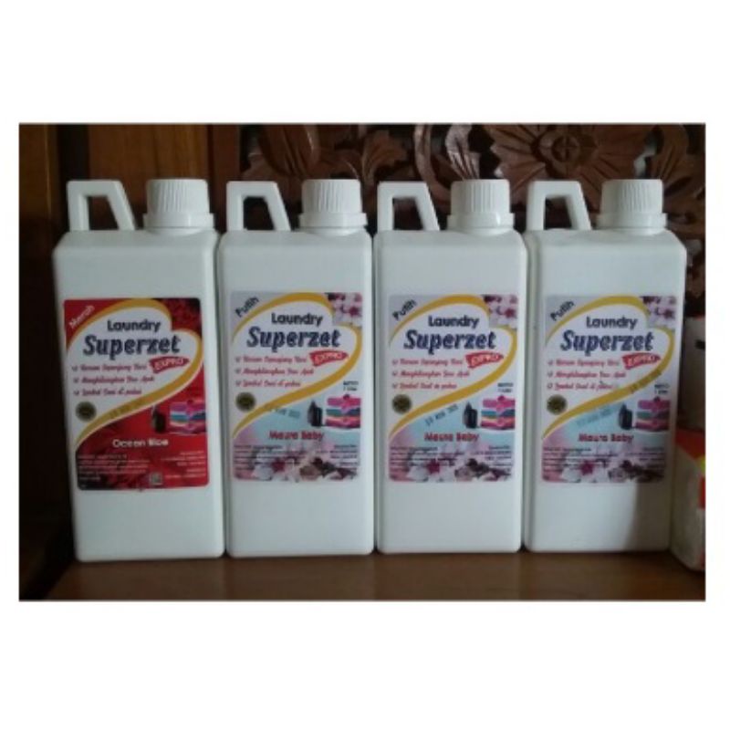 [RS]SUPERZET PARFUM PEWANGI LAUNDRY WANGI 1 LITER