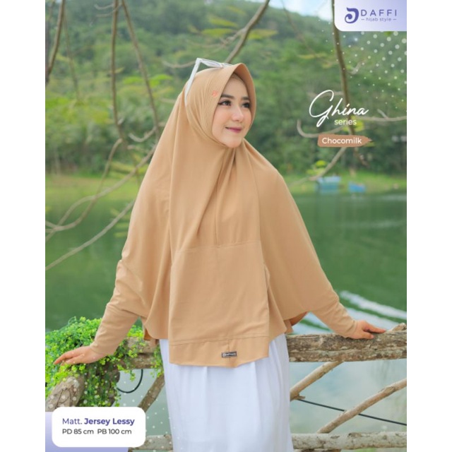 Jilbab Instan Lengan Ghina By Daffi