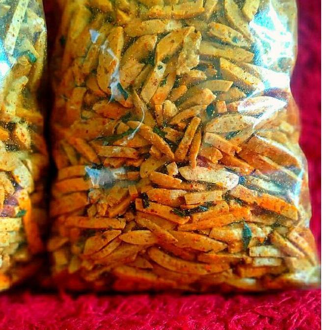 

(TERLARI⚡) Basreng stik 1kg/Basreng Bumbu Basah Daun jeruk produck terbaik