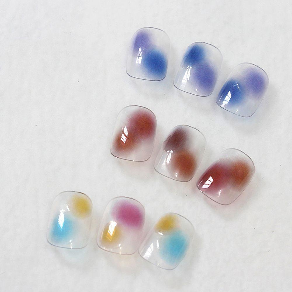 Mxbeauty Stiker Kuku Motif Hati Gaya Vintage Untuk Dekorasi Nail Art DIY