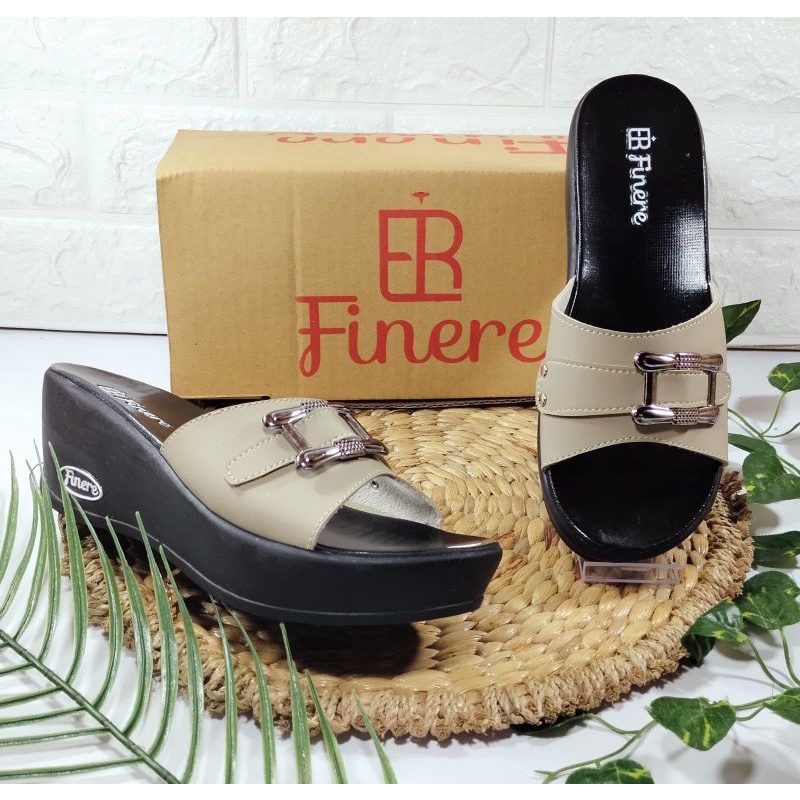 sandal wanita wedges murah terlaris gesper H