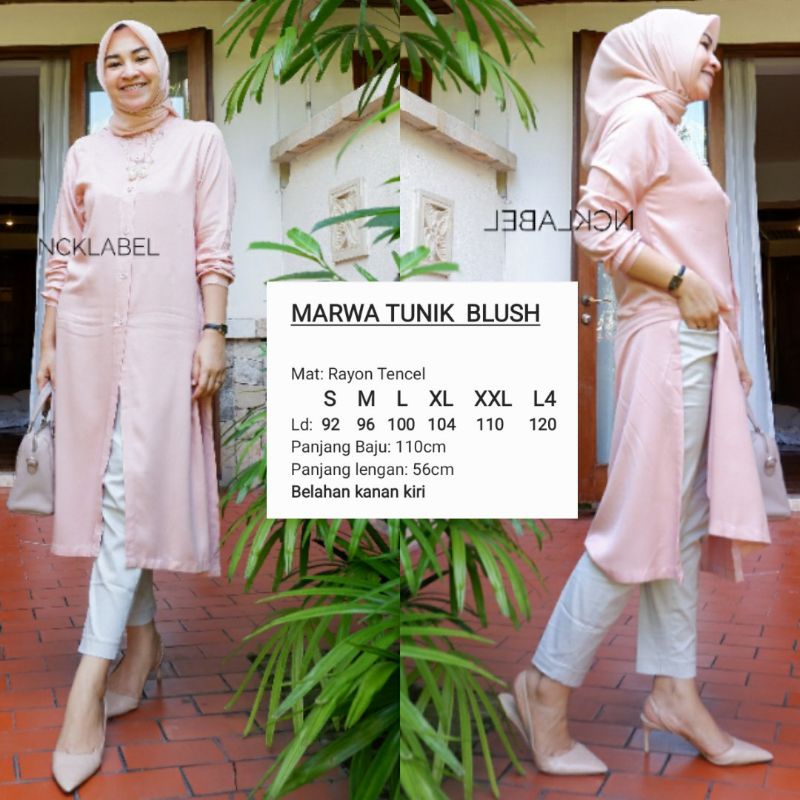NEW Marwa Tunik Rayon Tencel Original NCK Label