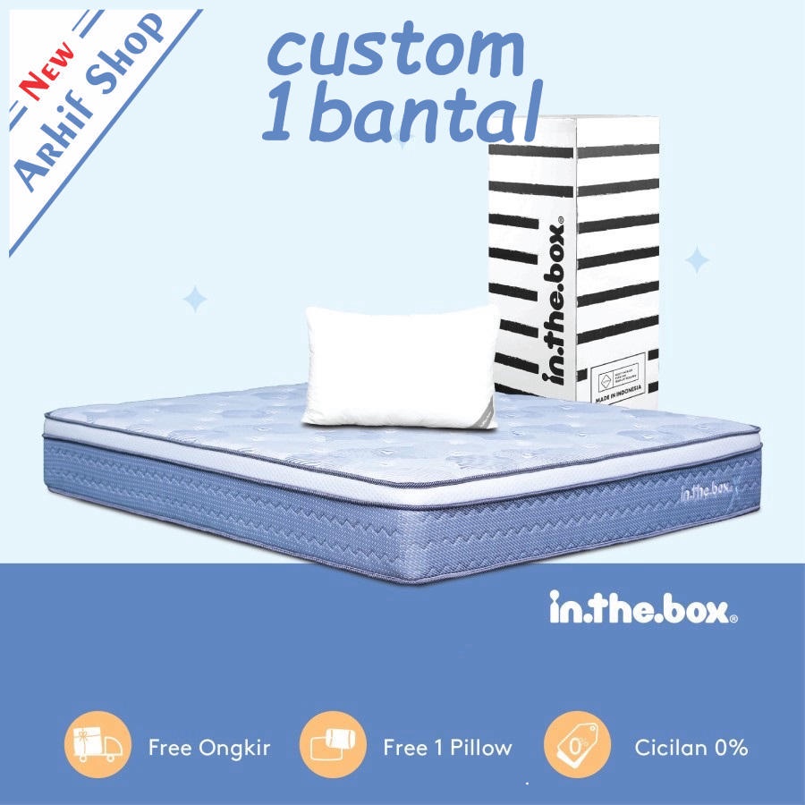 Jual SPRING BED inthebox X size 120x190x27 (Custom size) KASUR IN THE