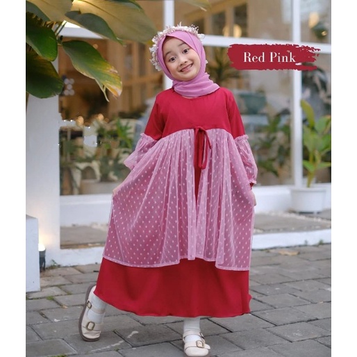 Gamis Anak Perempuan 5-12 Thn Modern Gamis Pesta Gamis Anak Tanggung Gamis Remaja Gamis Modern Gamis Kondangan  FH25