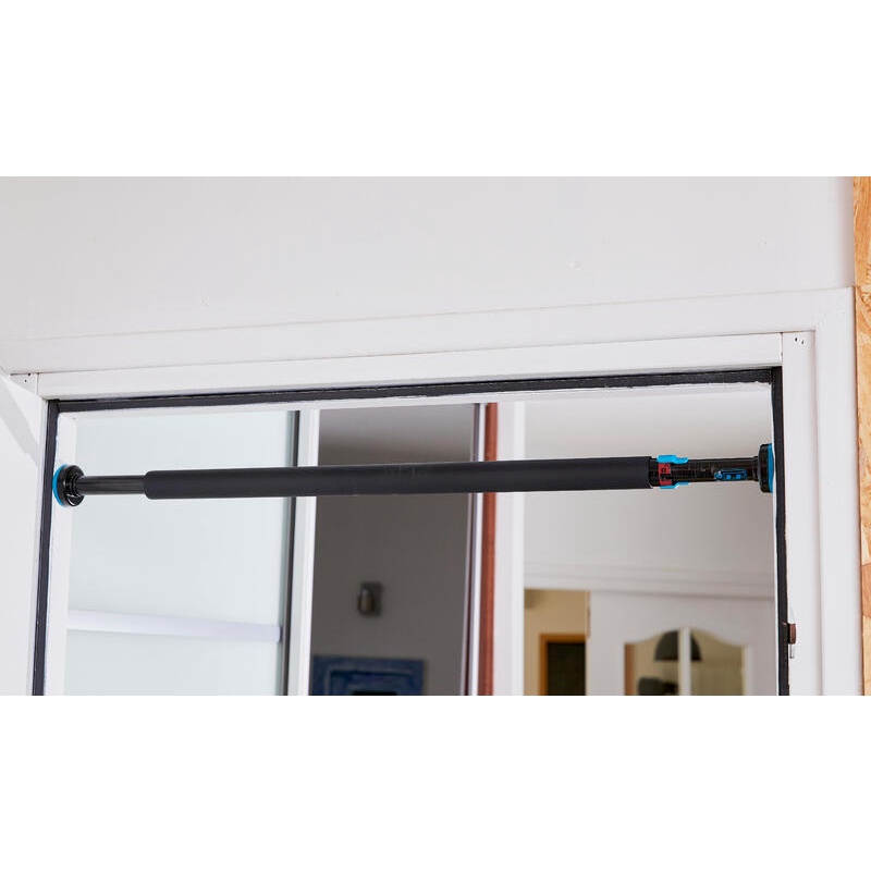 DOMYOS Door Pull Up Latihan Dips Weight Training Bar Dapat Dikunci Tanpa Sekrup Panjang 70cm