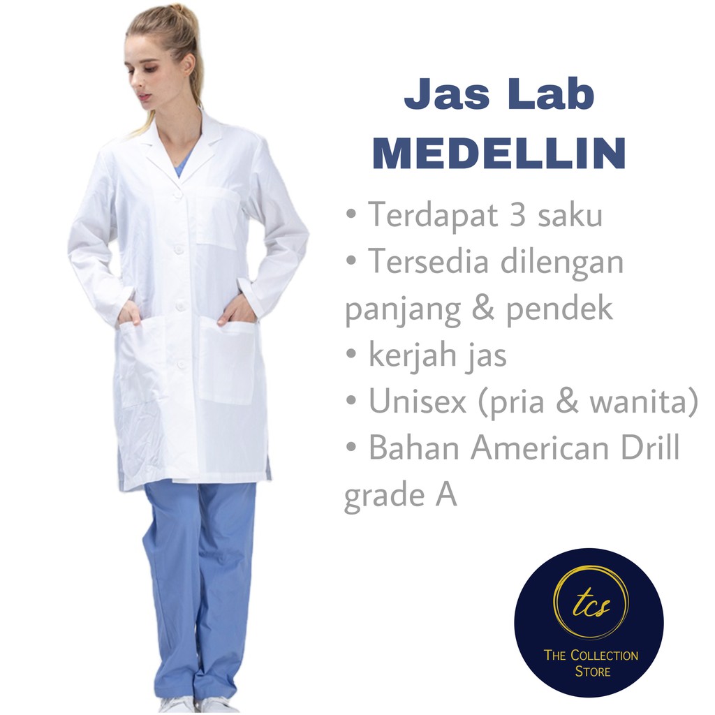 JAS LAB UNISEX , JAS LABOLATORIUM , JAS PRAKTEK RUMAH SAKIT