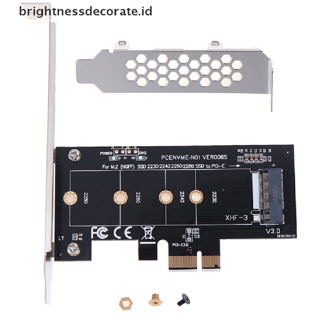 Adapter Pcie Ke M2 Pci Express 3.0 X1 Ke Nvme Ssd Support 2230 2242 2260