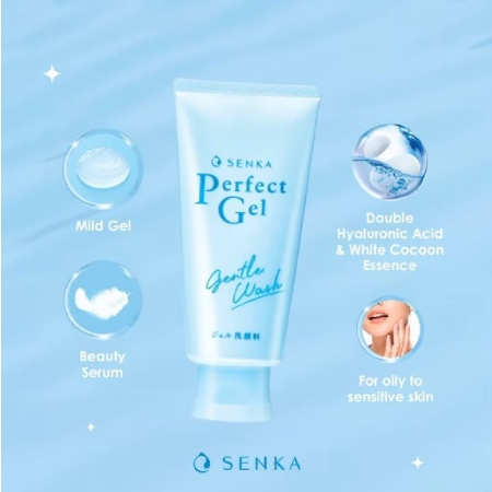 Senka Perfect Gel Gentle Wash - 100g